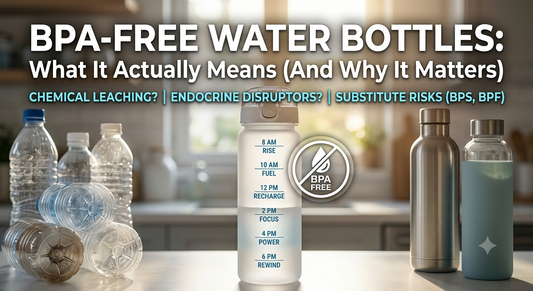BPA-Free Water Bottles: What It Actually Means (And Why It Matters)